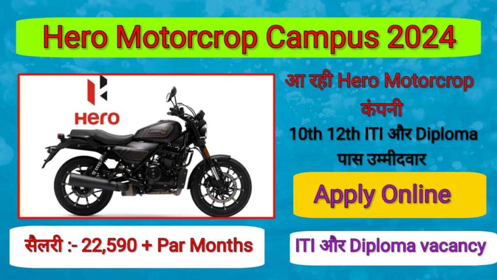 Hero MotoCorp Campus Placement 2024