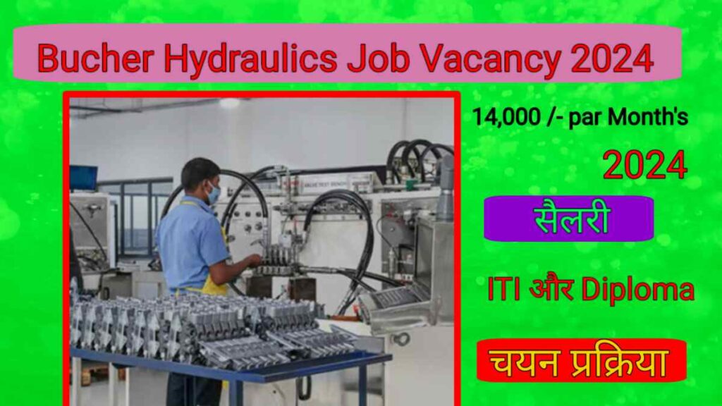 Bucher Hydraulics Campus Placement 2024